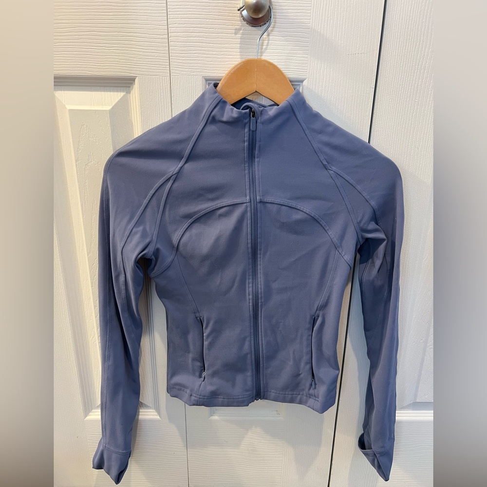 Blue Lululemon Cropped Jacket